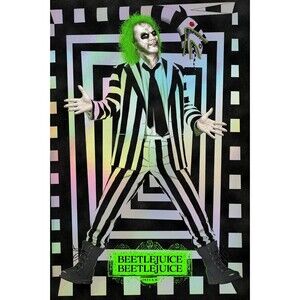 BEETLEJUICE BEETLEJUICE Foil Jason Raish(24 x 36) Numbered /75 PREORDER SOLD OUT